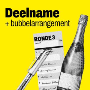 Deelname ONQC 2027 + bubbelarrangement